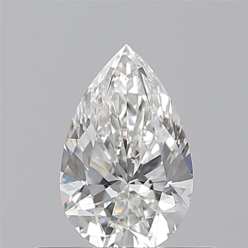 0.5 carat G-VVS1 Natūralus Pear Deimantas (1)