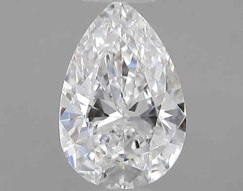 0.52 carat E-VVS1 Natūralus Pear Deimantas (1)