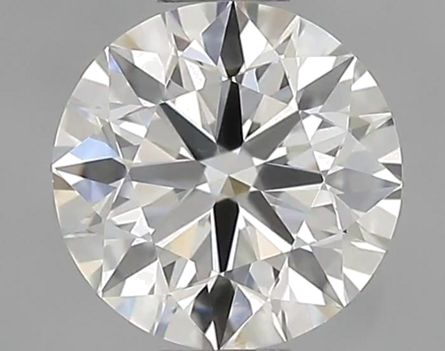 0.57 carat J-VVS1 Excellent cut Natūralus Round Deimantas (1)