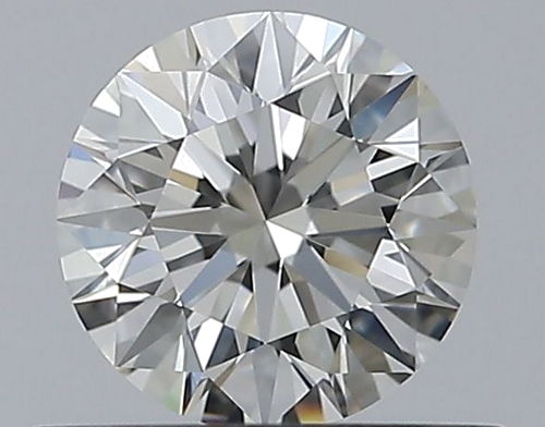 0.53 carat H-IF Excellent cut Natūralus Round Deimantas (1)