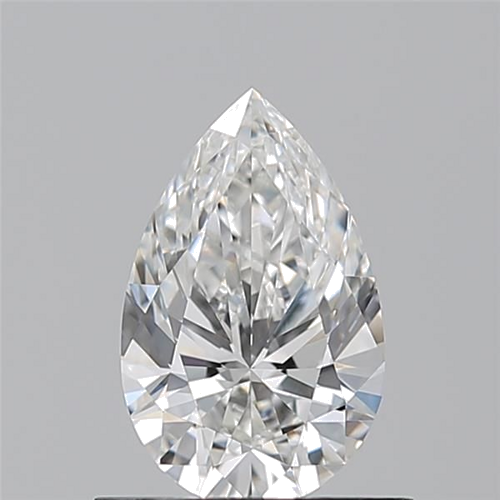0.71 carat G-VVS1 Natūralus Pear Deimantas (1)