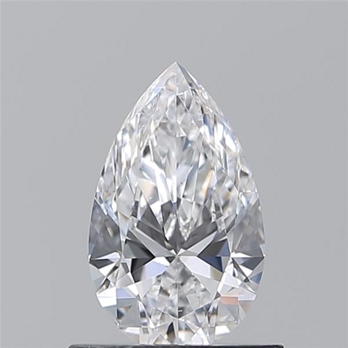 0.7 carat D-VS2 Natūralus Pear Deimantas (1)