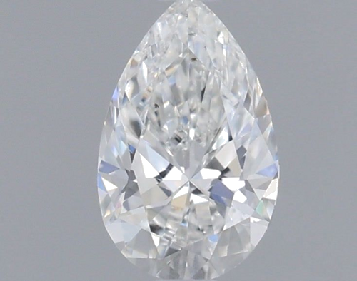 0.4 carat F-VS2 Natūralus Pear Deimantas (1)