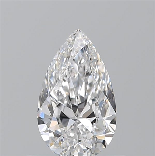 0.61 carat E-VS1 Natūralus Pear Deimantas (1)