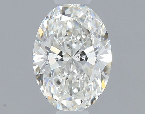 0.5 carat H-SI1 Natūralus Oval Deimantas (1)