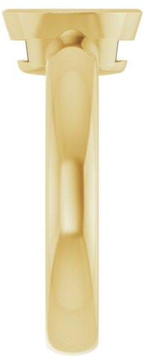 Sužadėtuvių Žiedas „Bezel-Set Solitaire“ 585 Geltonojo Aukso Oval 8mm x 6mm (4)