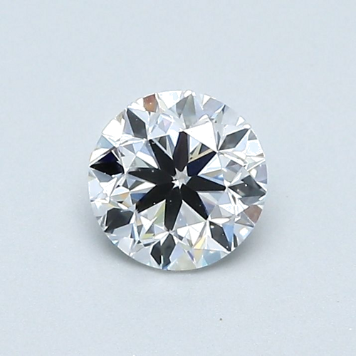 0.5 carat E-VVS2 Very Good cut Natūralus Round Deimantas (1)