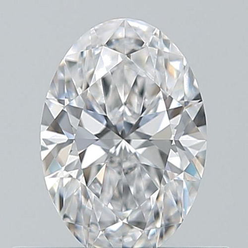 0.5 carat D-VVS1 Natūralus Oval Deimantas (1)
