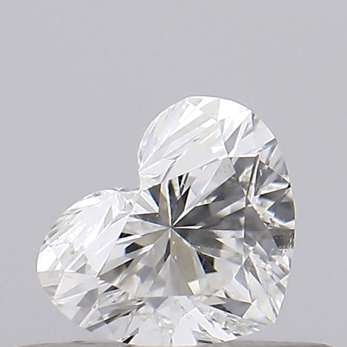 0.3 carat H-SI1 Natūralus Heart Deimantas (1)
