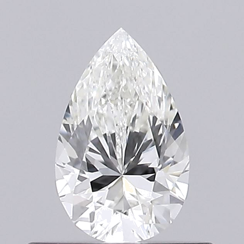 0.4 carat I-VS2 Natūralus Pear Deimantas (1)