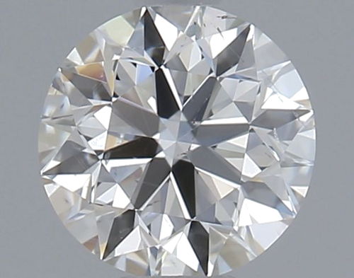 0.57 carat F-SI1 Excellent cut Natūralus Round Deimantas (1)