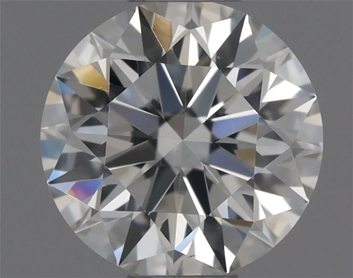 0.39 carat J-VVS2 Excellent cut Natūralus Round Deimantas (1)