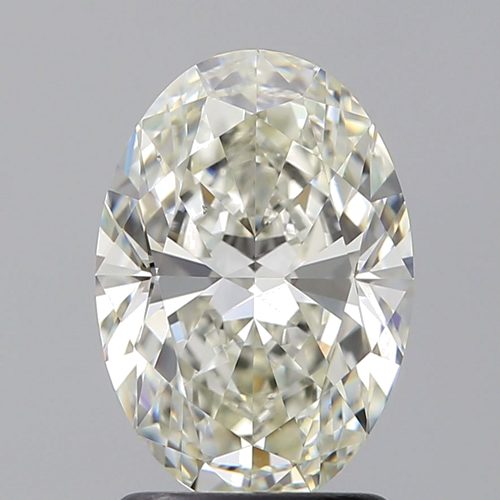 1.7 carat J-VS2 Natūralus Oval Deimantas (1)
