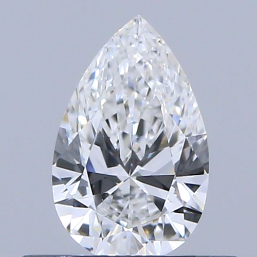 0.33 carat E-VVS2 Natūralus Pear Deimantas (1)