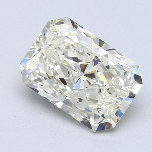 3.01 carat K-VVS2 Natūralus Radiant Deimantas (1)