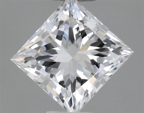 0.33 carat D-VS2 Natūralus Princess Deimantas (1)