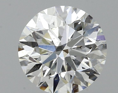 0.5 carat G-SI1 Excellent cut Natūralus Round Deimantas (1)