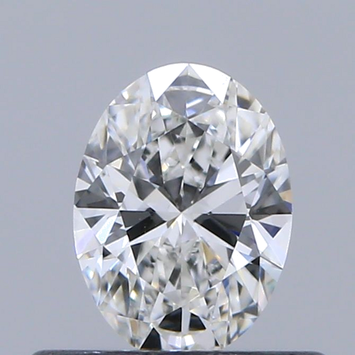 0.4 carat F-VS1 Natūralus Oval Deimantas (1)