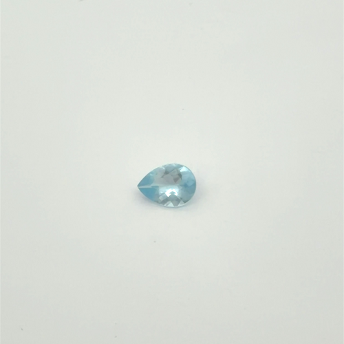 0.54 carat BLUE Pear Aquamarine (1)