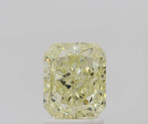 2.0 carat Fancy Light Yellow-VS1 Natūralus Radiant Deimantas (1)
