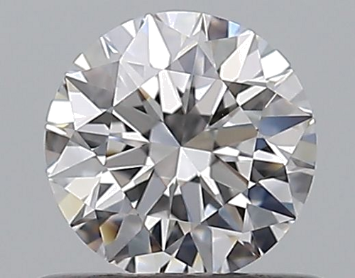 0.51 carat D-VVS1 Excellent cut Natūralus Round Deimantas (1)