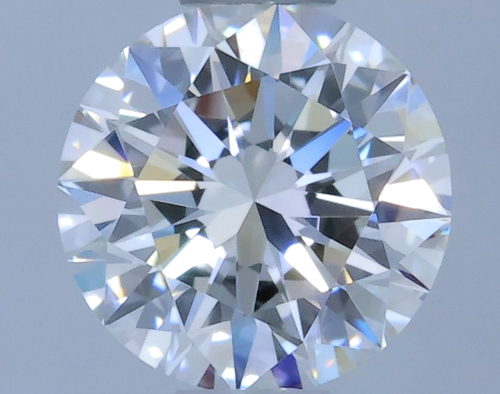 0.52 carat F-VVS1 Excellent cut Natūralus Round Deimantas (1)