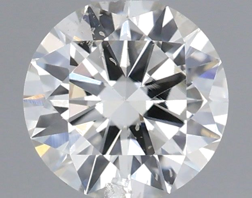 0.5 carat J-SI2 Excellent cut Natūralus Round Deimantas (1)