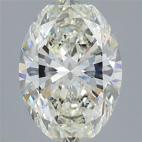 3.03 carat K-SI2 Natūralus Oval Deimantas (1)