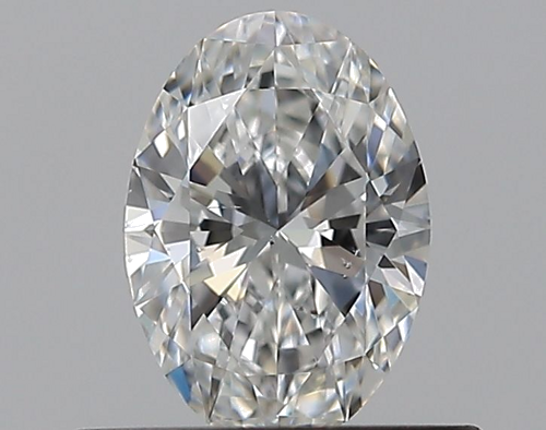 0.43 carat E-SI2 Natūralus Oval Deimantas (1)