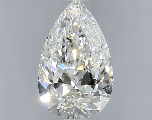 1.0 carat I-VS2 Natūralus Pear Deimantas (1)