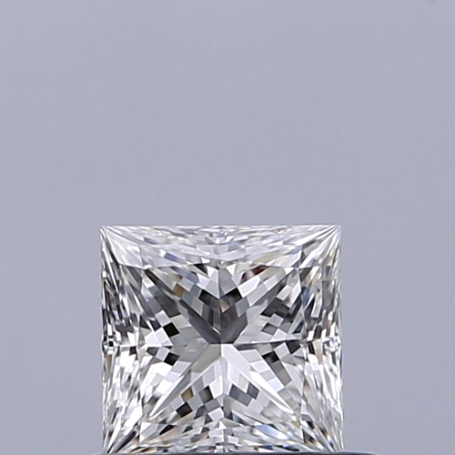 0.43 carat F-IF Natūralus Princess Deimantas (1)