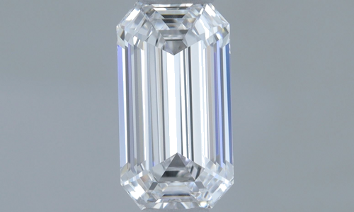 0.5 carat D-VVS2 Natūralus Emerald Deimantas (1)