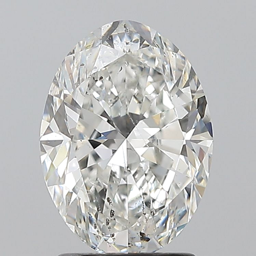 2.01 carat G-SI2 Natūralus Oval Deimantas (1)