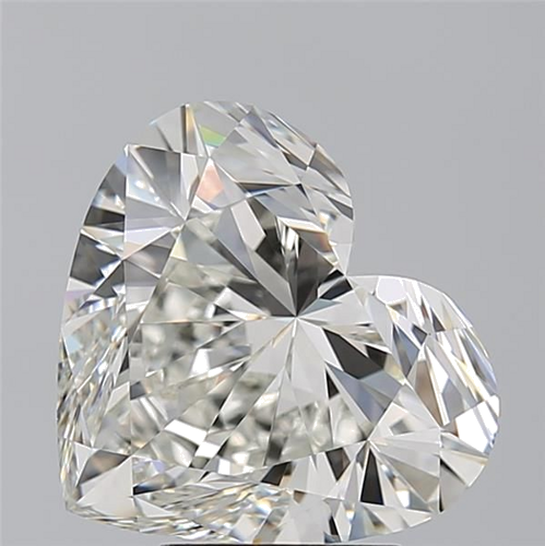 5.01 carat I-VS1 Natūralus Heart Deimantas (1)