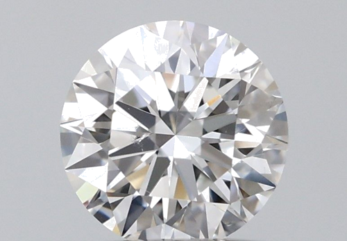 0.72 carat F-SI1 Excellent cut Natūralus Round Deimantas (1)