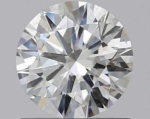 0.71 carat I-SI1 Excellent cut Natūralus Round Deimantas (1)