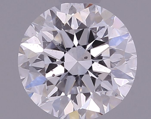 0.5 carat D-SI2 Very Good cut Natūralus Round Deimantas (1)
