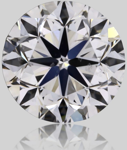 0.5 carat D-SI2 GD cut Natūralus Round Deimantas (1)