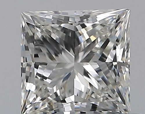 0.47 carat I-VS1 Natūralus Princess Deimantas (1)