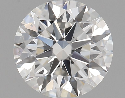 0.56 carat G-SI1 Excellent cut Natūralus Round Deimantas (1)