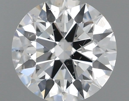 0.4 carat F-SI2 Excellent cut Natūralus Round Deimantas (1)