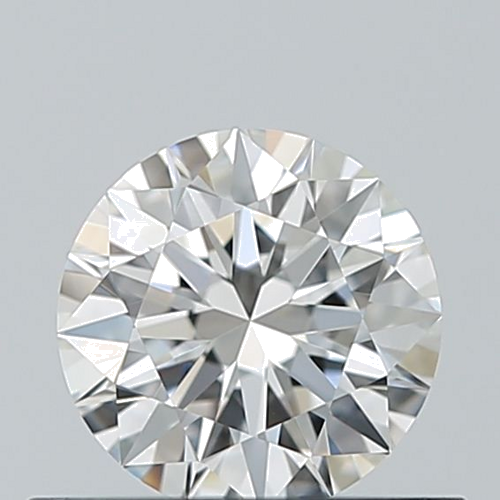 0.5 carat F-VVS2 Excellent cut Natūralus Round Deimantas (1)