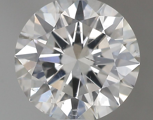 0.5 carat Faint  Gray-SI2 GD cut Natūralus Round Deimantas (1)
