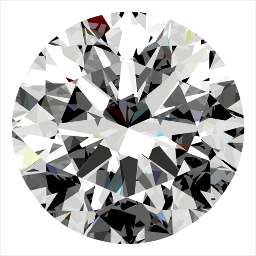 0.31 carat D-VVS1 Excellent cut Natūralus Round Deimantas (1)