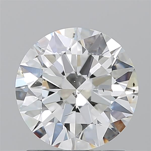 1.5 carat G-SI2 Excellent cut Natūralus Round Deimantas (1)