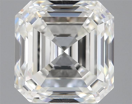 1.7 carat I-VVS1 Natūralus Asscher Deimantas (1)