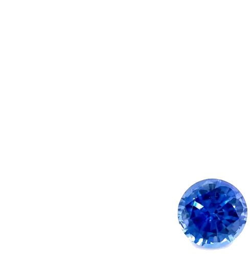 0.48 carat BLUE Round Safyras (1)