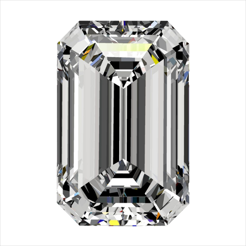 0.32 carat H-VVS2 Natūralus Emerald Deimantas (1)