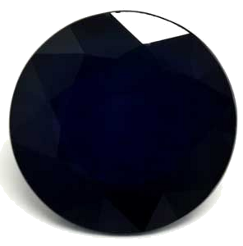 3.78 carat BLUE Round Safyras (1)