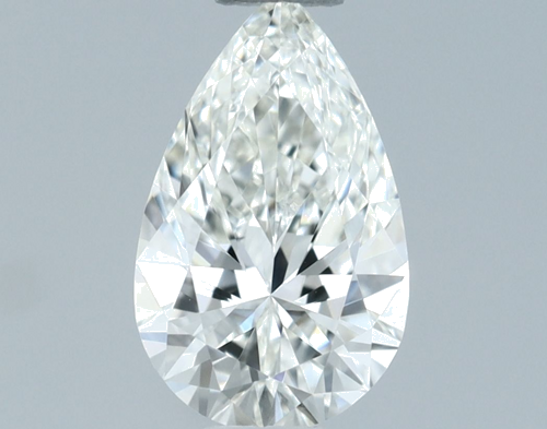 0.61 carat I-VVS2 Natūralus Pear Deimantas (1)